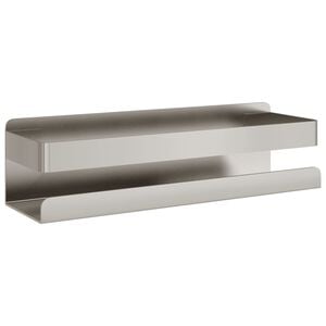 vidaXL &Eacute;tag&egrave;re de douche 23x6,5x6 cm acier inoxydable 304 bross&eacute;