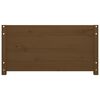 vidaXL Lit de jour sans matelas marron miel 90x200 cm bois pin massif