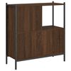 vidaXL Bibliothèque chêne marron 72x28x77,5 cm bois d'ingénierie