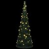 vidaXL Sapin de Noël artificiel pré-éclairé avec guirlandes vert 180cm