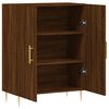 vidaXL Buffet chêne marron 69,5x34x90 cm bois d'ingénierie