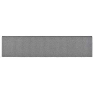 vidaXL Tapis de couloir Gris fonc&eacute; 50x250 cm