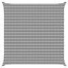 vidaXL Voile d'ombre Anthracite et blanc 5 x 5 m HDPE