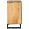 vidaXL Cabinet de chevet Naturel 50 x 33 x 62 cm Bois de mangue massif