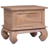 vidaXL Table de chevet 45x35x40 cm Bois de teck solide