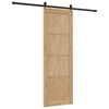vidaXL Porte coulissante ORKDAL Marron 73,5 x 211 cm