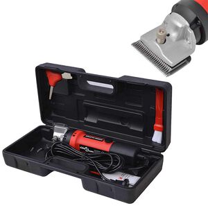 vidaXL Ensemble de tondeuse &agrave; cheval &agrave; six pi&egrave;ces 350 W
