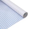 vidaXL Film pour fen&ecirc;tre d&eacute;poli design &agrave; rayures 45x2000 cm PVC