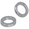 vidaXL Rondelle ressort 2 pc Blanc 13 x 1 mm Fer