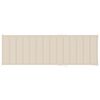 vidaXL Chaise longue de jardin avec coussin Bois d'acacia solide