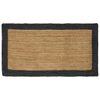 vidaXL Tapis de surface Gris fonc&eacute; 100 x 200 cm Jute