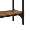 vidaXL Table console Bois ancien 75 x 22,5 x 75 cm Bois d'ing&eacute;nierie