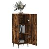 vidaXL Buffet Ch&ecirc;ne fum&eacute; 34,5x34x90 cm Bois d'ing&eacute;nierie