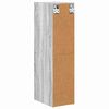 vidaXL Armoire suspendue avec stockage Gris Sonoma 20 x 29,5 x 80 cm