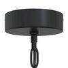 vidaXL Lampe suspendue E27 noir Ø 31 cm fer
