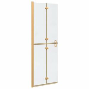 vidaXL Paroi de douche &agrave; l'italienne Dor&eacute; 70 x 6,5 x 190 cm