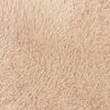 vidaXL Tapis Shaggy &agrave; poils longs NAVARRA beige 80x150 cm polyester