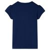 T-shirt pour enfants bleu marine 116