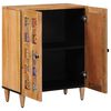 vidaXL Buffet Naturel 60 x 33,5 x 75 cm Bois de mangue massif
