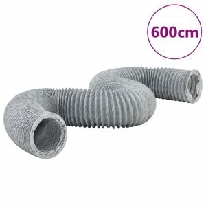 vidaXL Conduit d'&eacute;chappement PVC 6 m &Oslash;10 cm