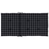 vidaXL Coussins de chaise &agrave; dossier bas lot de 2 noir &agrave; carreaux tissu