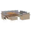 vidaXL Ensemble de canap&eacute; de jardin 13 pc 12-Nombre de places