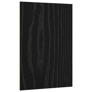 vidaXL Panneaux d&eacute;coratifs 12 pc Ch&ecirc;ne noir 21 x 30 x 0,27 cm