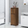 vidaXL Armoire de bain Ch&ecirc;ne marron 30x30x95 cm Bois d'ing&eacute;nierie