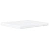 vidaXL Lit avec matelas Dover bleu 180x200 cm velours