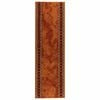 vidaXL Tapis Couloir FLORNES Tiss&eacute; Orange 67 cm x 150 cm PP 7 mm