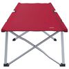 vidaXL Lit de camping pliant Rouge 62 x 194 x 42 cm Tissu Oxford