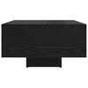 vidaXL Table basse Ch&ecirc;ne noir 85 x 55 x 31 cm