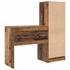 vidaXL Bureau avec tiroir 2 pcs Bois ancien