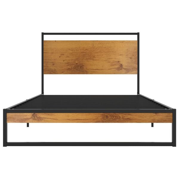 vidaXL Cadre de lit sans matelas métal 100x200 cm