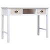 vidaXL Table console 110x45x76 cm bois