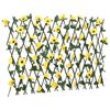 vidaXL&nbsp;Treillis de lierre artificiel extensible jaune 180x60 cm