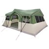 vidaXL Tente familiale Vert 10 personnes Polyester et Acier