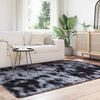 vidaXL Tapis Shaggy &agrave; poils longs NAVARRA gris fonc&eacute; 160x230 cm