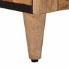 vidaXL Buffet Naturel 60 x 33,5 x 75 cm Bois de mangue massif