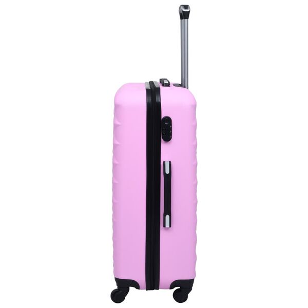 vidaXL Valise rigide Rose ABS