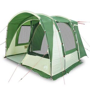 vidaXL Tente de voiture 4 personnes vert imperm&eacute;able
