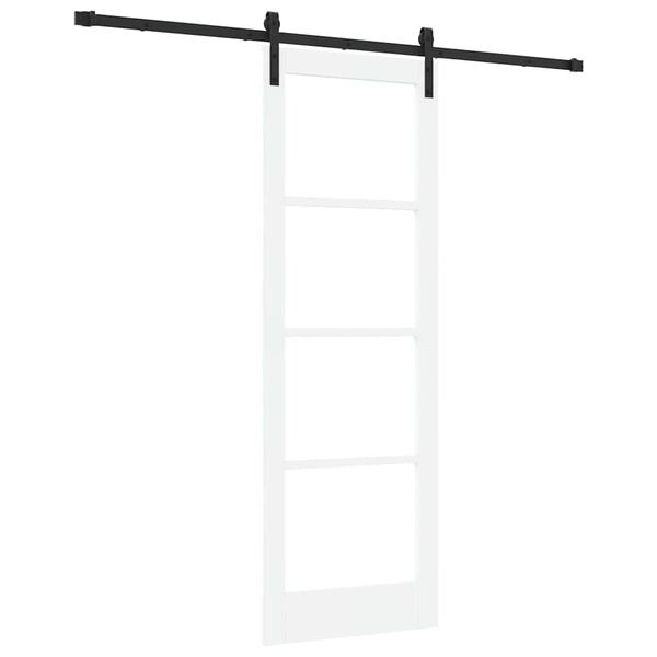 vidaXL Porte coulissante ORKDAL Blanc 73,5 x 211 cm