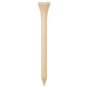 vidaXL Tee de golf 1000 pcs 83 mm bambou