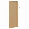 vidaXL Store enrouleur avec des rideaux Marron 90 x 220 cm Bambou