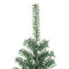 vidaXL Sapin de No&euml;l artificiel avec neige floqu&eacute;e vert 120 cm