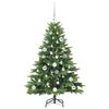 vidaXL Sapin de Noël artificiel avec 150 LED Vert 120 cm PE et PVC