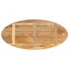 vidaXL Dessus de table 140x50x2,5 cm ovale bois massif de manguier