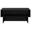 vidaXL Table basse Ch&ecirc;ne noir 80 x 46 x 35 cm Bois d'ing&eacute;nierie