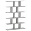 vidaXL &Eacute;tag&egrave;re Murale Gris b&eacute;ton 70 x 17 x 101 cm Bois d'ing&eacute;nierie