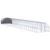 vidaXL Poulailler d'ext&eacute;rieur 3x24x2 m Acier galvanis&eacute;